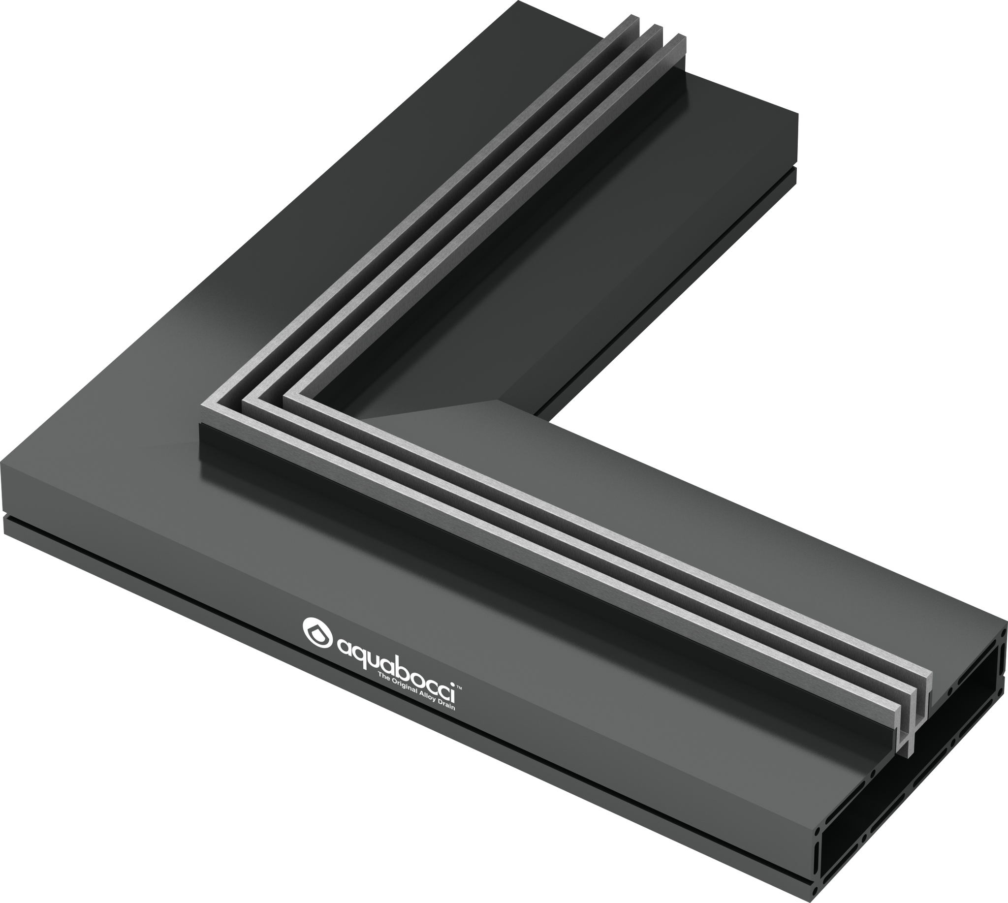 BLADE-T External Slot Drain | Corner - Aquabocci Ltd