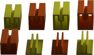 2mm Spacers to increase height of the Blade 4 pcs per pack - Aquabocci Ltd